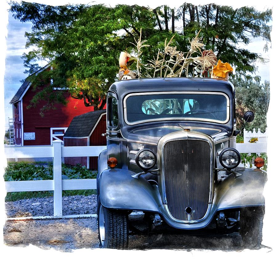 Vintage Photograph - Autumn Days Now and Forever by Image Takers Photography LLC - Laura Morgan