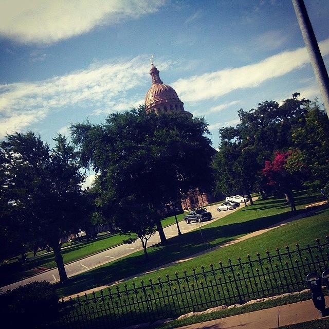 Home Photograph - #atx, #home, #capitol by Elisabeth Prudente