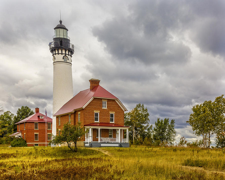 Au Sable Point Lighthouse Photograph by Jack R Perry