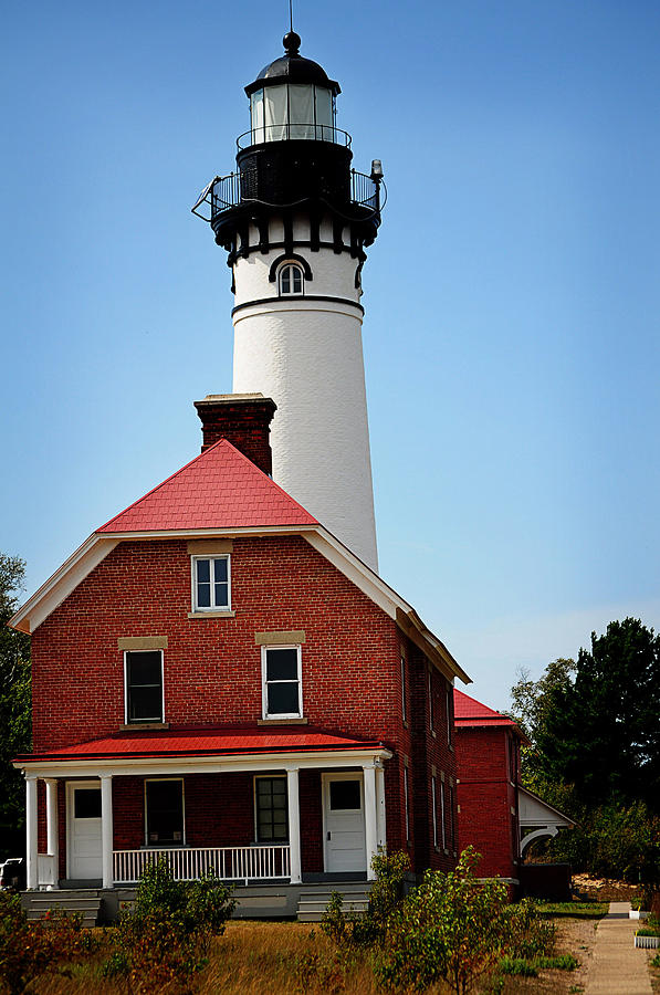 Au Sable Point Lighthouse Photograph by Jenn Bowers - Fine Art America