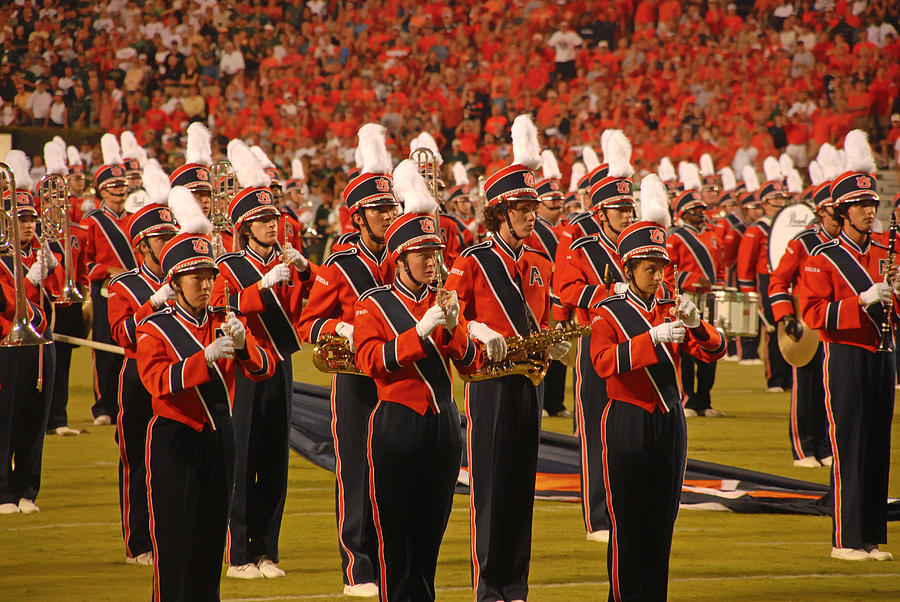 Auburn University Marching Band Photograph by Mountain Dreams Fine