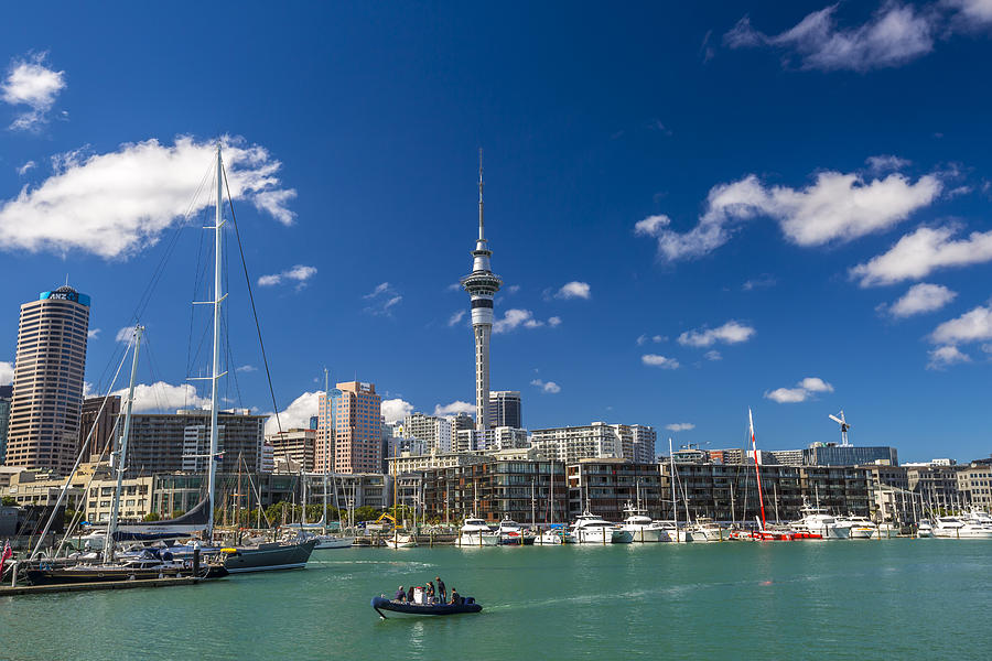 Auckland City Photograph by Denizunlusu