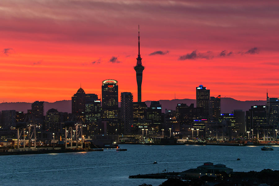 Auckland, New Zealand Photograph by Atomiczen