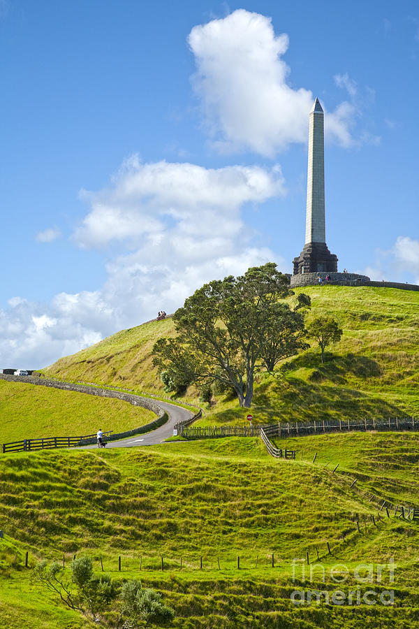 Auckland One Tree Hill Photograph by Colin and Linda McKie