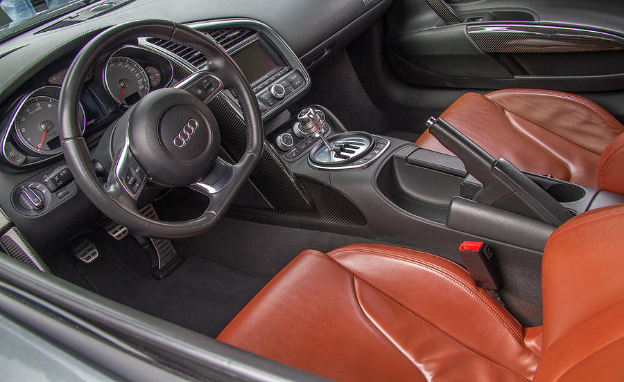 Audi A8 Interior Photograph by Roger Mullenhour