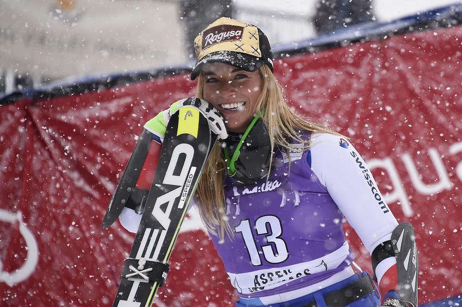 Audi FIS Alpine Ski World Cup - Womens Giant Slalom Photograph by Francis Bompard/Agence Zoom