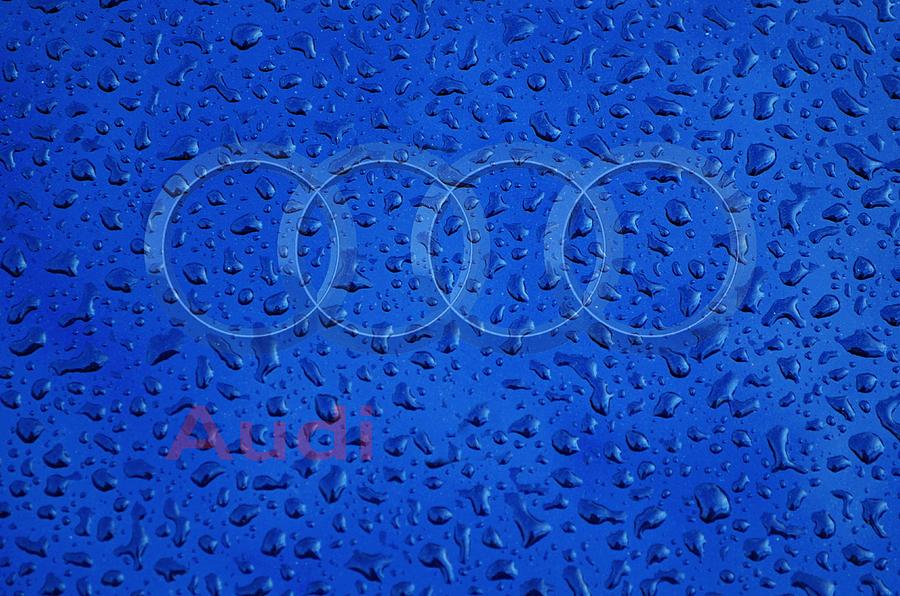 Audi Rainy Window Visual Art Photograph by Movie Poster Prints