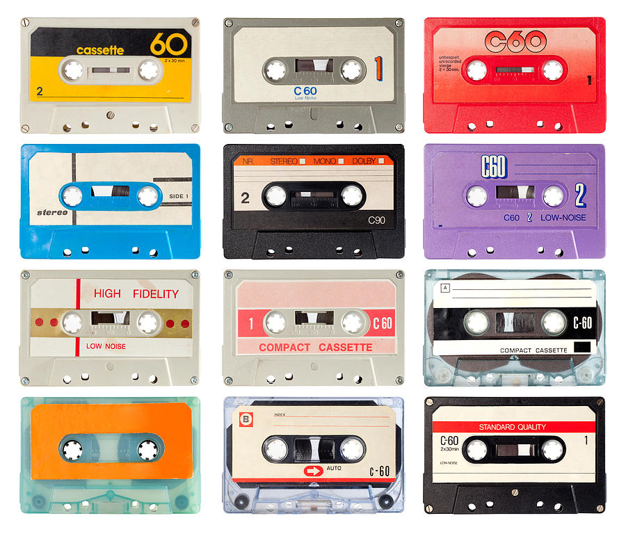 Audio Cassette Of The Eighties Photograph by Naphtalina
