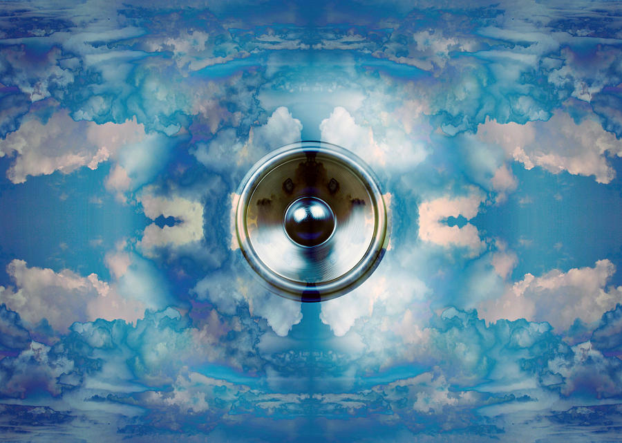 Audio Sky 2 Digital Art by Steve Ball