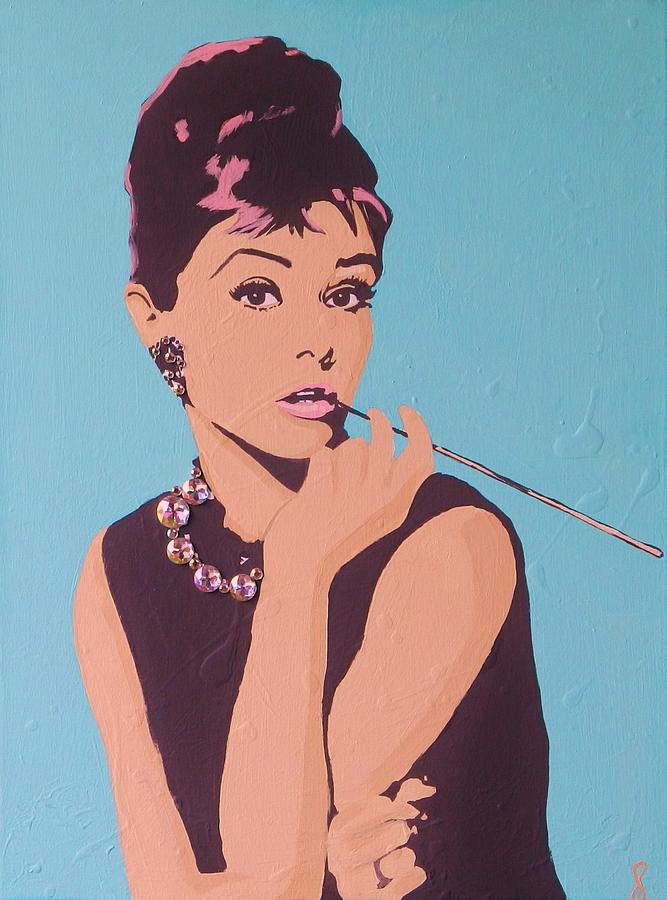 Audrey Painting by Grant Swinney