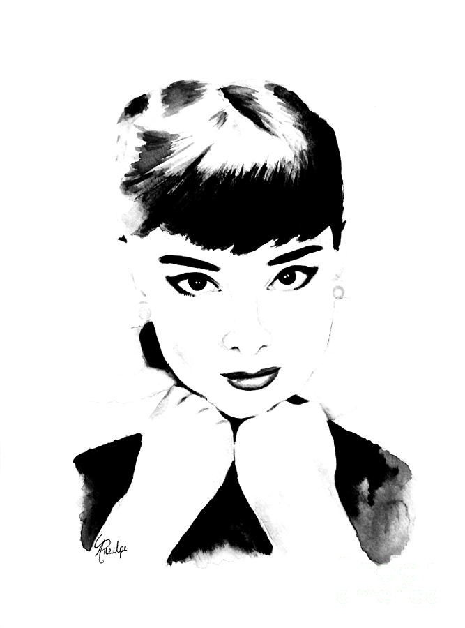 Audrey Hepburn by Andrea Realpe Audrey Hepburn by Andrea Realpe