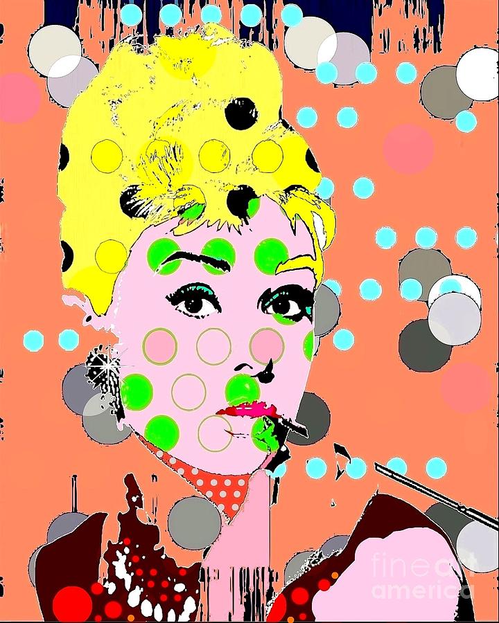 Audrey Hepburn Digital Art by Ricky Sencion