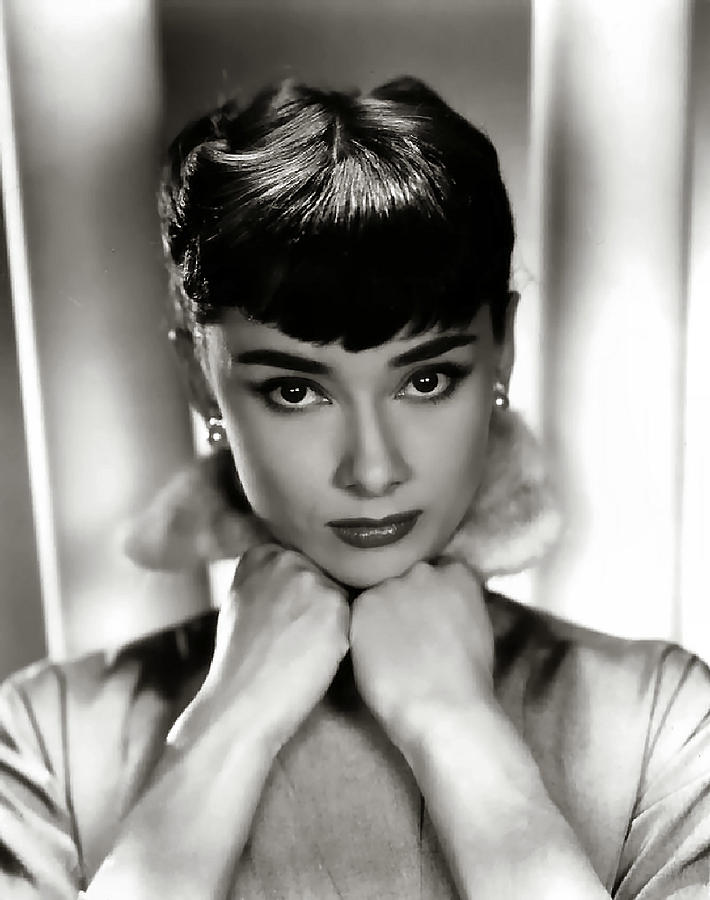 Audrey Hepburn Digital Art by Studio Release