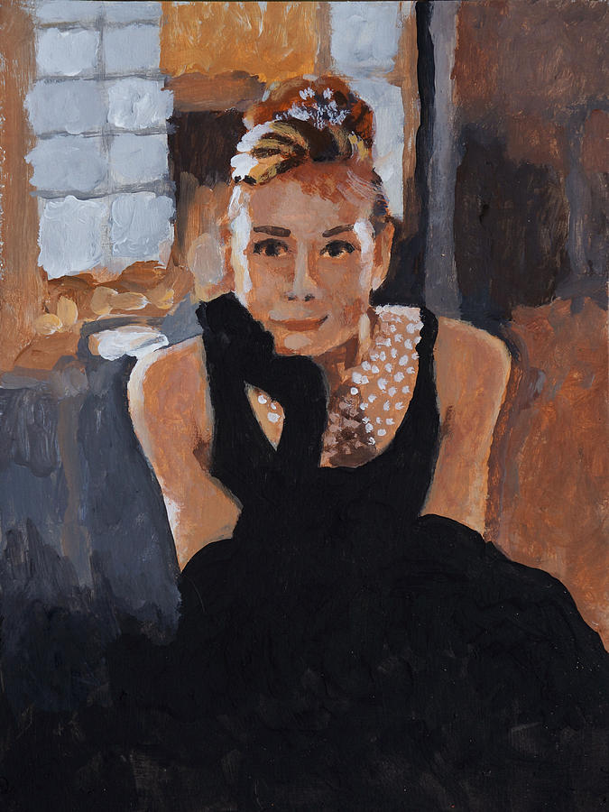 Audrey Painting by Robert Bissett