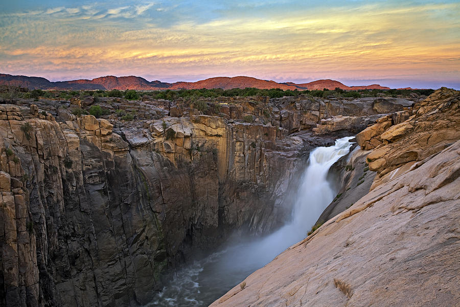 Augrabies Falls Sunset South Africa Photograph by Vincent Grafhorst