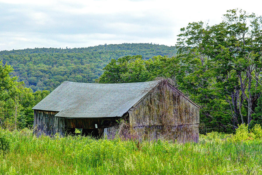 Barn Photograph - August Afternoon by Geoffrey Coelho