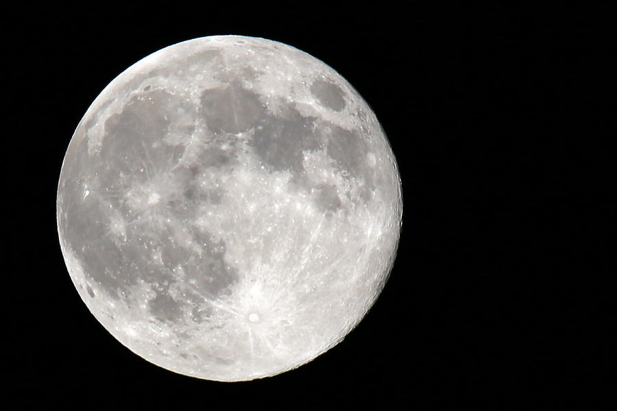 August Full Moon Photograph by Lynn Sprowl