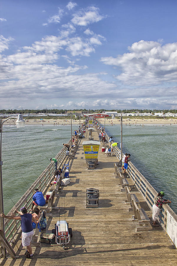 August On The Pier Photograph by Ben Shields
