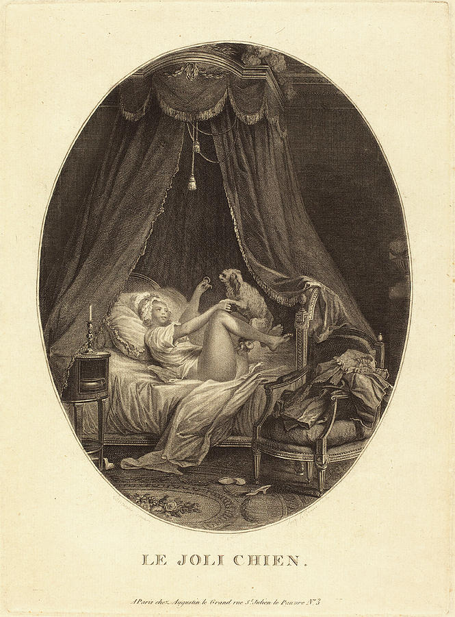 Legrand Drawing - Auguste-claude-simon Legrand After Nicolas Lavreince French by Quint Lox