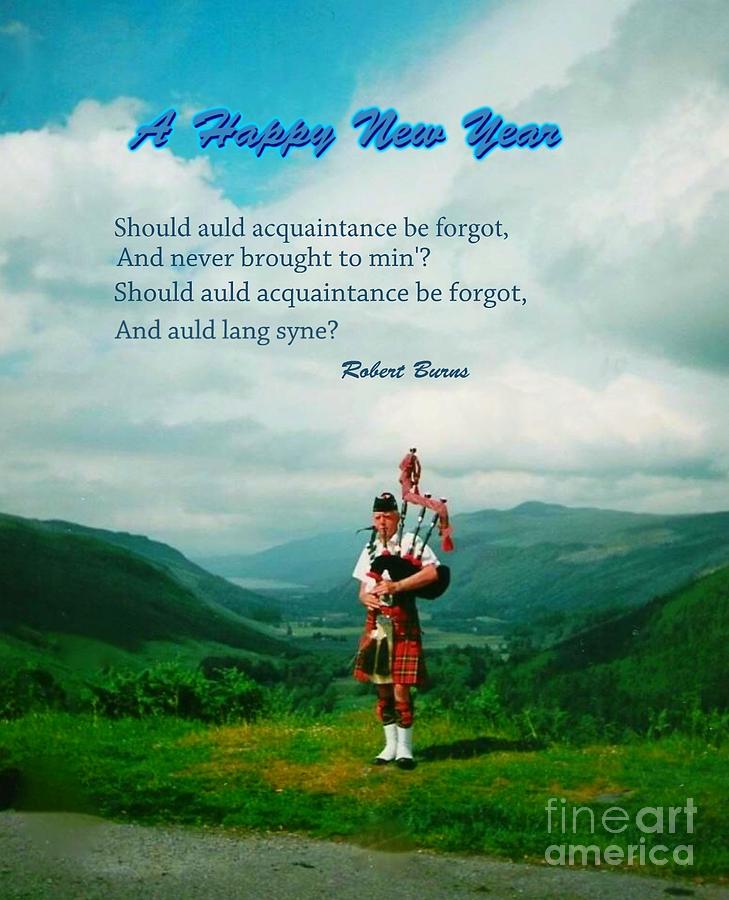 Auld Lang Syne Photograph by Joan-Violet Stretch