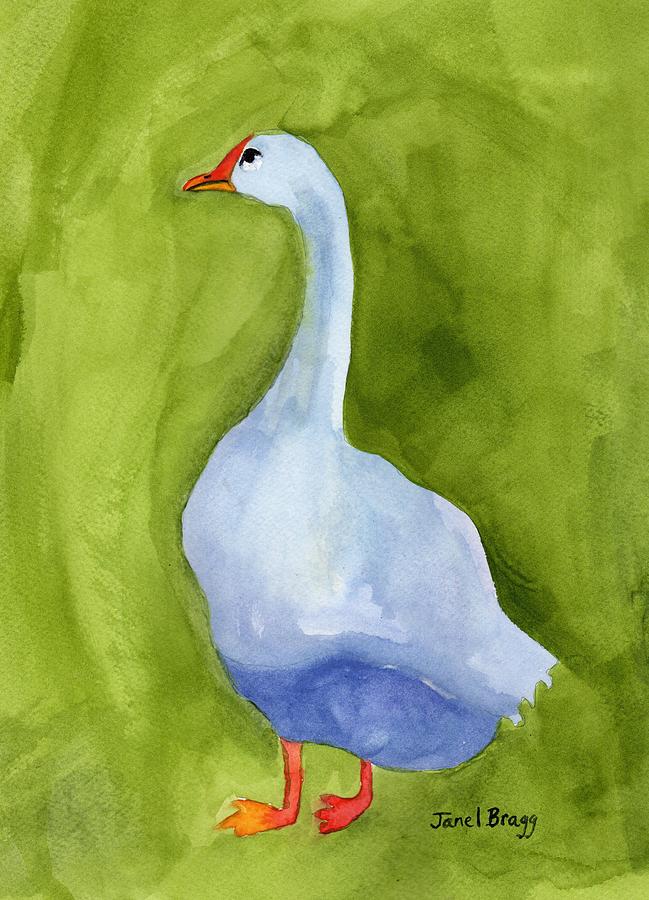 Aunt Dotty's Goose Painting by Janel Bragg | Fine Art America