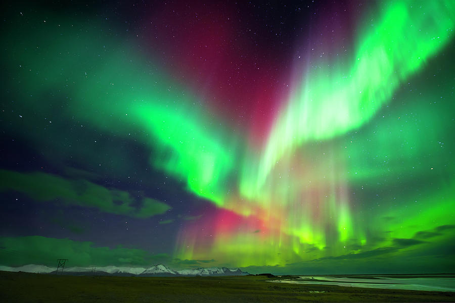 Aurora Borealis Or Northern Lights Photograph by Elena Pueyo
