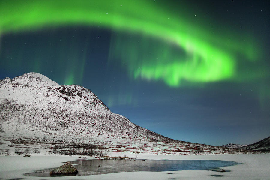 Aurora Borealis, Tromso, Arctic Norway Photograph by Simon J Byrne Aurora Borealis, Tromso, Arctic Norway Photograph by Simon J Byrne