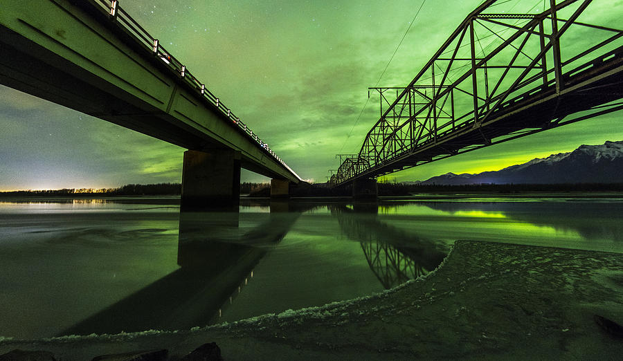 Aurora Bridge Photograph by Kyle Lavey