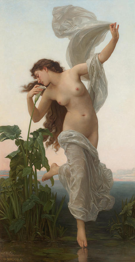 Aurora Painting by William-Adolphe Bouguereau and Studio