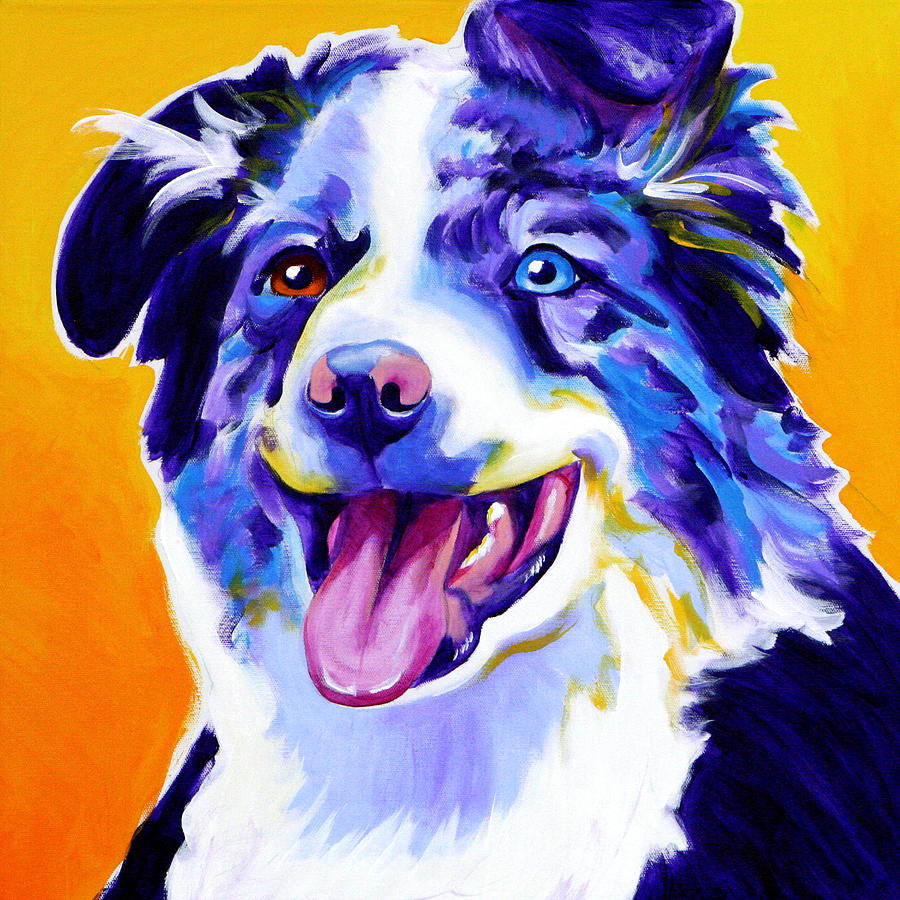 Aussie - Happiness Painting by Dawg Painter
