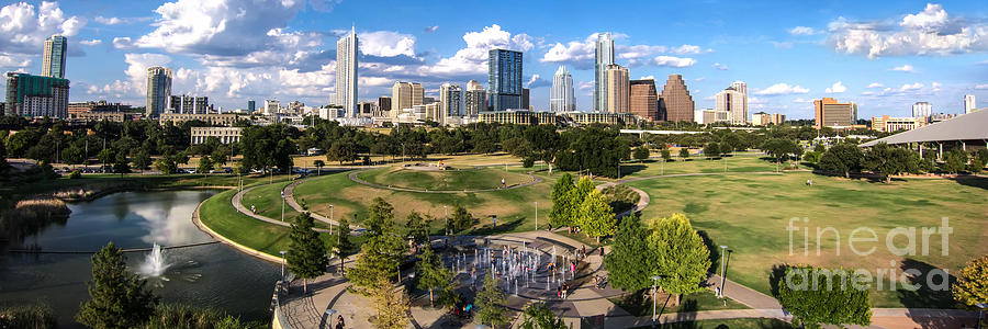 Austin Photograph - Austin Afternoon Panoramic by Randy Smith