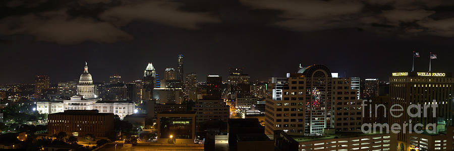 Austin Photograph - Austin Cambridge Panoramic by Randy Smith