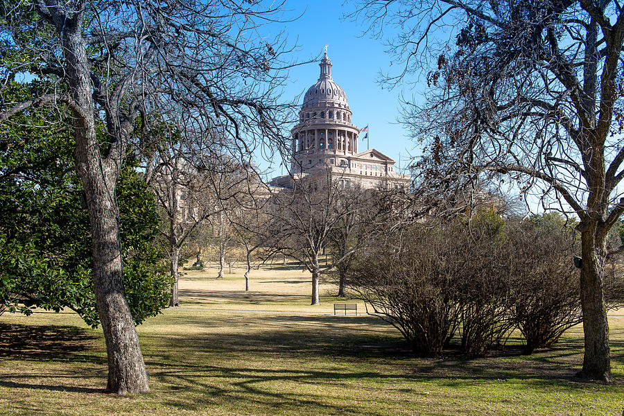 Austin capital grounds Photograph by John Johnson
