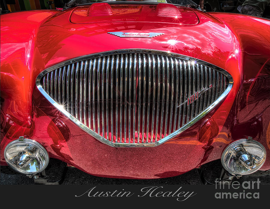 Austin Healey Photograph by Arttography LLC