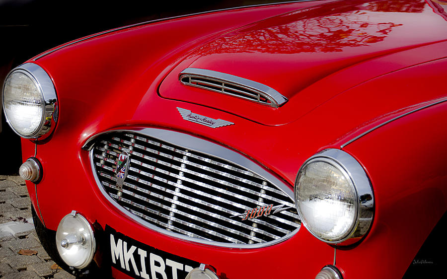 Austin Healey in Red Photograph by Julie Palencia
