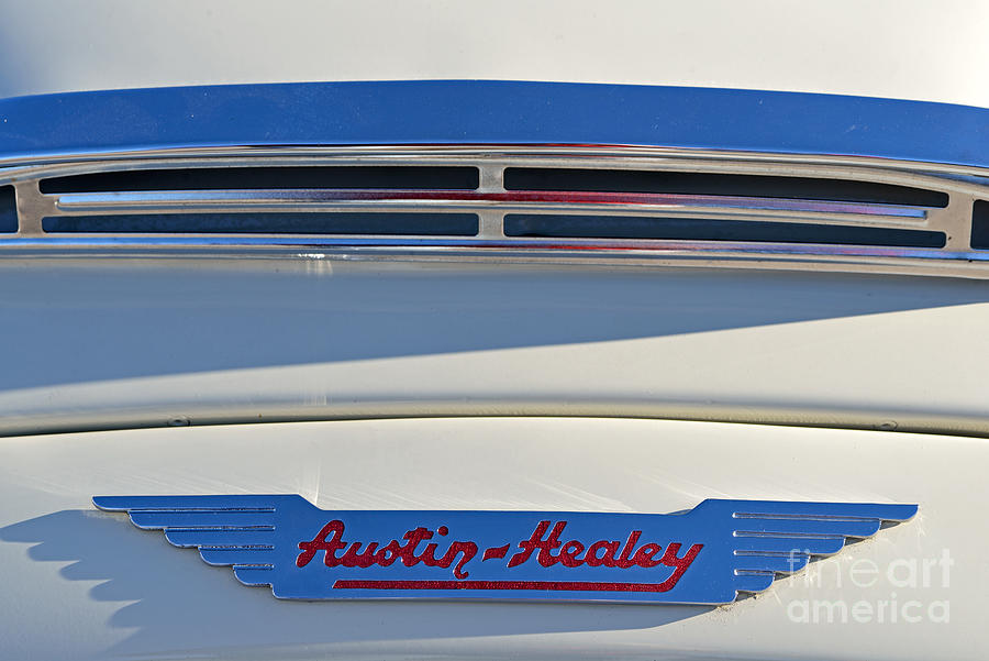 Car Photograph - Austin Healey 3000 by George Atsametakis