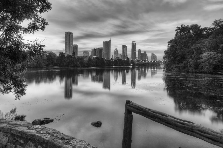 Austin Images In Black And White - The Austin Skyline From Lou N ...