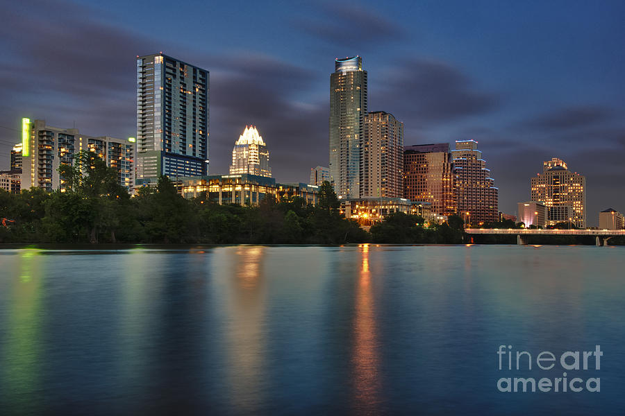 Austin Photograph - Austin Skyline 1 by Richard Mason