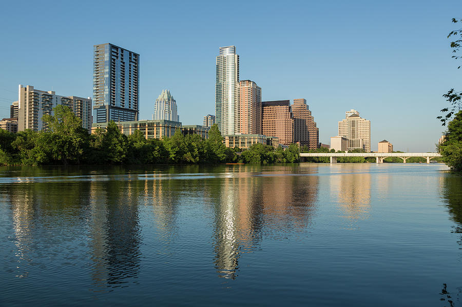 Austin Skyline And Waterfront Photograph by P A Thompson