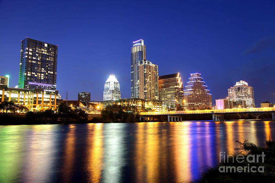 Austin Skyline Photograph by Denis Tangney Jr - Fine Art America