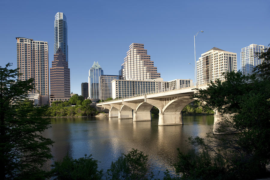 Austin, Texas Congress Avenue Bridge Photograph by Sportstock