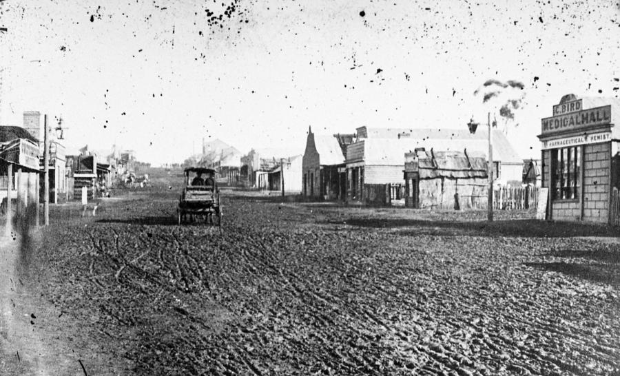 Australia Gold Rush Town Photograph by Granger - Fine Art America