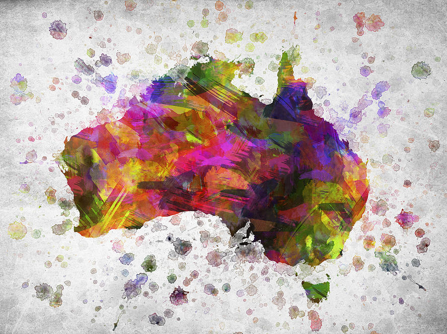 Australia In Color Digital Art