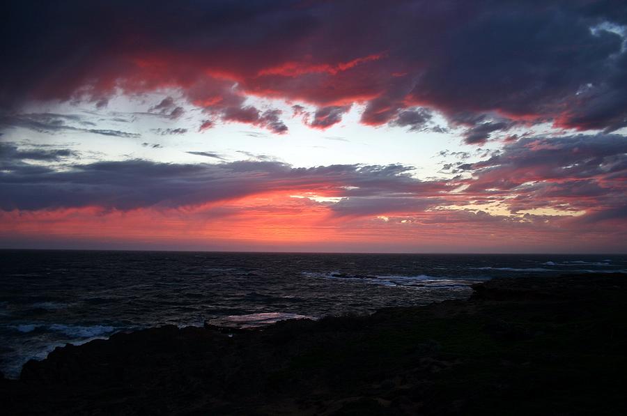 Australia Sunset Photograph by Henry Kowalski
