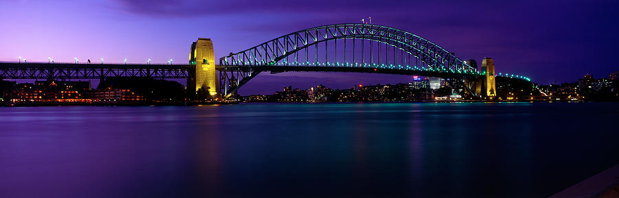 Bridge Photograph - Australia, Sydney, Harbor Bridge by Panoramic Images
