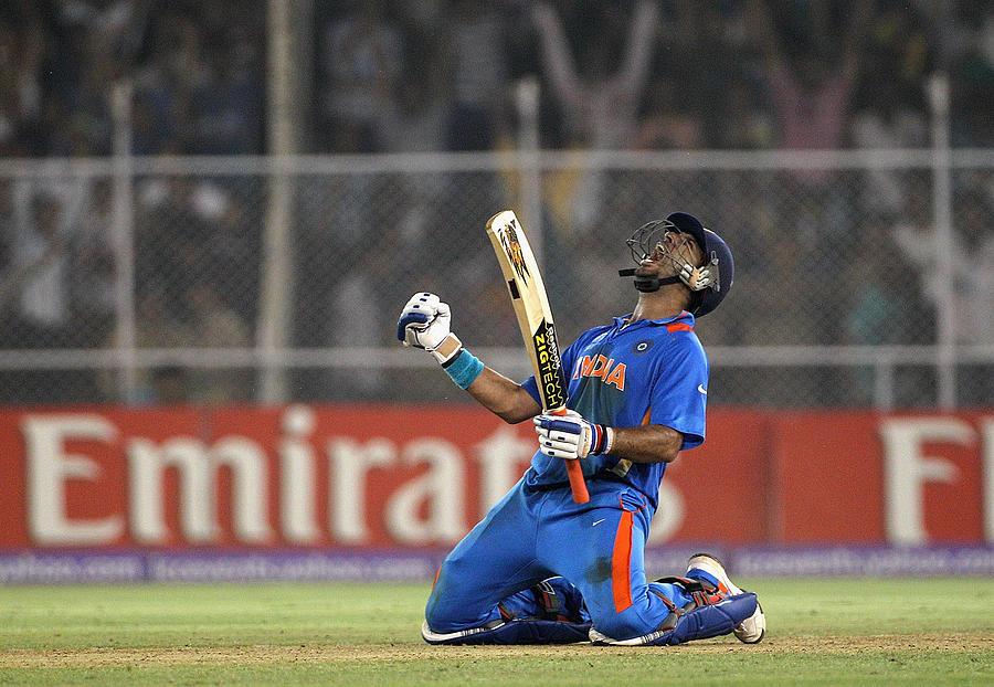 Australia v India - 2011 ICC World Cup Quarter-Final Photograph by Hamish Blair