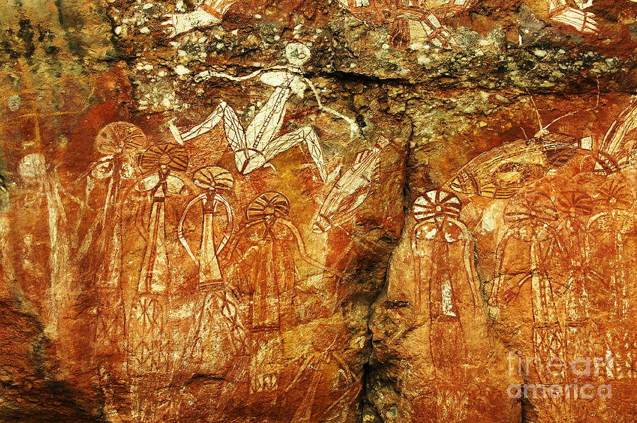Australia Ancient Aboriginal Art 2 Photograph by Bob Christopher