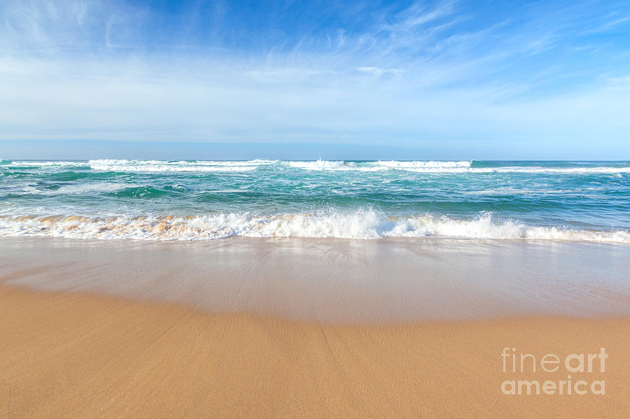 Summer Photograph - Australian beach in summer by Matteo Colombo