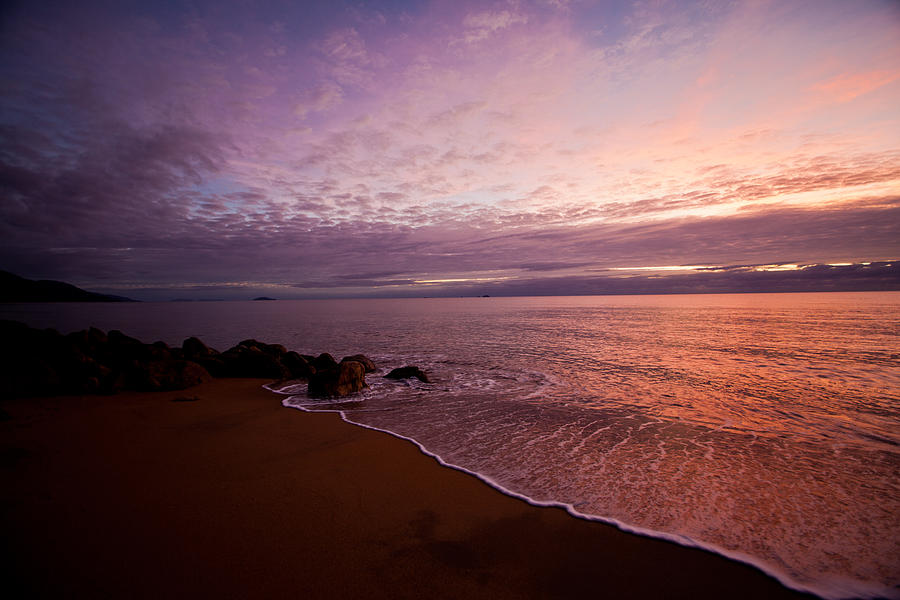 Australian Coastline at Sundown Photograph by Carole Hinding