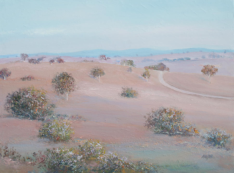 Australian Country Painting by Jan Matson